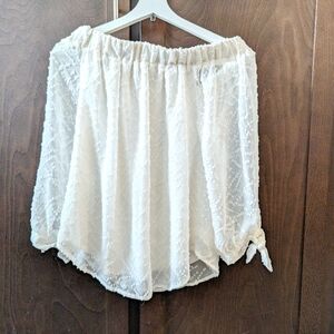 Express lace shirt